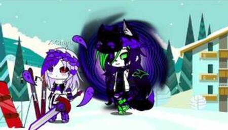 Glitch-Shiro bangs X-Chara