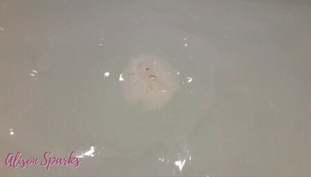 Bathtub tease with Alison Sparks