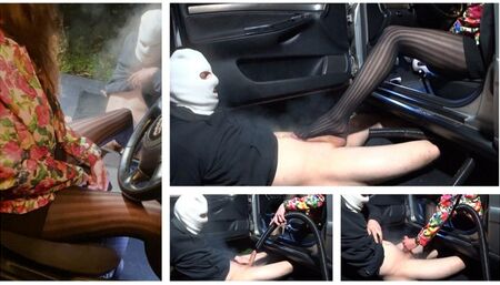 Mr Exhaust Pipe enjoys the hose again