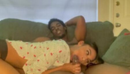 light skin sucks me up with whipped cream GETS SLOPPY ????????