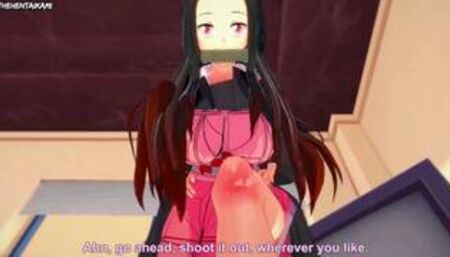 Hentai POV Feet Nezuko Kamado Demon Slayer