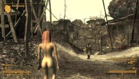 [Gameplay] Fallout 3 Nude Mod Walkthrough Uncensored Full Game Part 3
