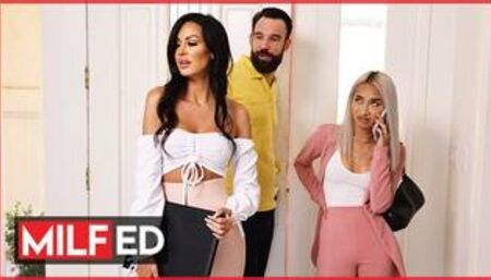 Milfed - Jamie Michelle Shows A House To A Potential Buyer Couple & Fucks The Husband In The Process