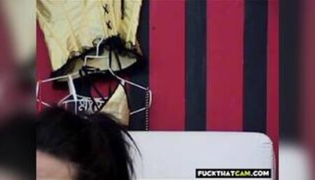 Big tit Girl having fun on cam