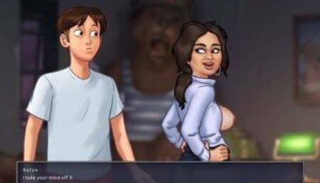 [Gameplay] SUMMERTIME SAGA V02016 Part 331 Sexy Russian Chick Bent On A Desk By Mi...