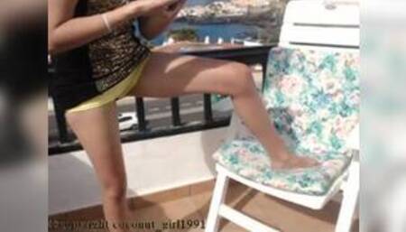 Super GIRL No nude Balcony posing coconut_girl1991_241116 chaturbate REC