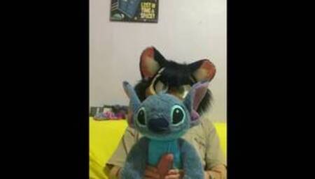Chuckles Shep x Stitch Plushie