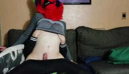 Vixen Bounces On Fat Cock