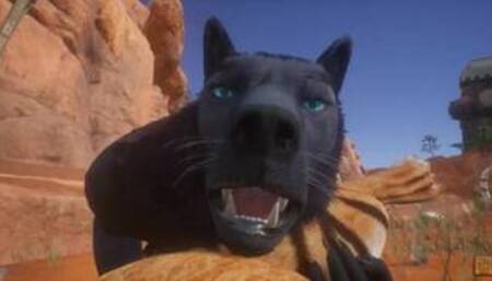 Wild Life Tiger Furry Girl With Wolf (Furry Girl POV)