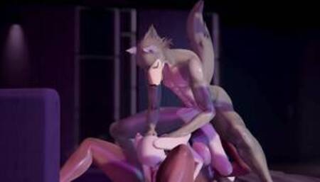 BEASTARS LOVE HOTEL THREESOME ft. Legosi Haru and Juno