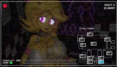 Five Nights In Anime 3D #7 We Made it To Night 4 And Foxy FUCK US