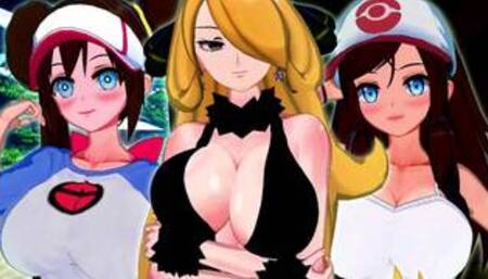 POKEMON TRAINER HENTAI COMPILATION 2 (Cynthia, Rosa, Hilda)