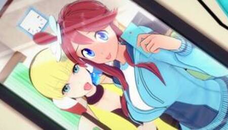 Threesome with Skyla and Elesa Pokemon [Hentai 3D]