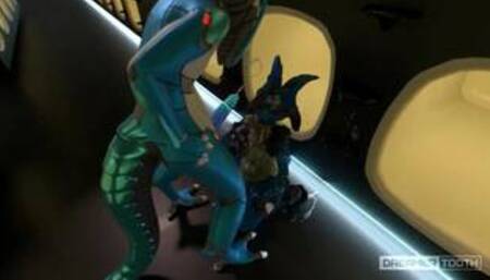 BIG BLUE ROBOT HOT LUCARIO TO DRINK HIS SEED [FURRY] [ANDROID]