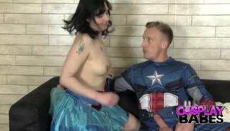 Captain America Miss America Cosplay