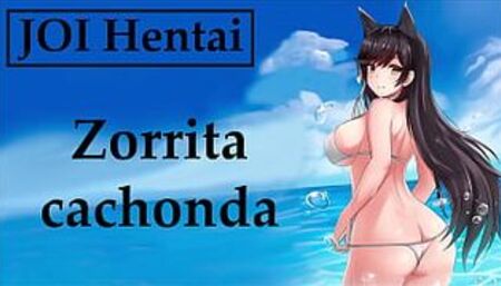 JOI hentai with a horny slut, in Spanish.