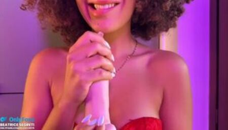 ASMR JOI - Guardami e ascoltami mentre ti dico come segarti e senti il rumore della mia figa bagnata