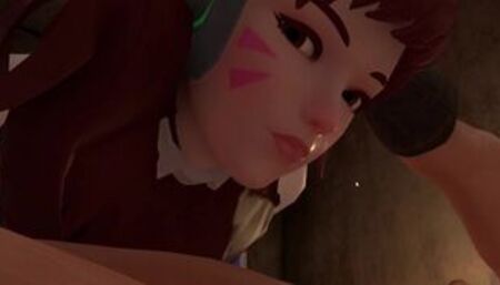 TrueFacials D.Va and anime man