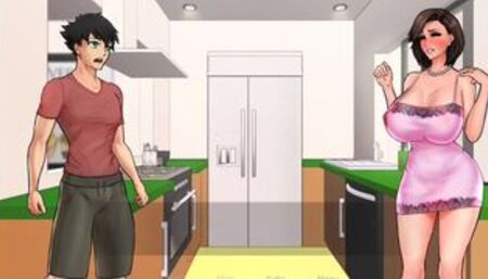 [Gameplay] Confined With Goddesses Cap 6 - Una Paja Con Las Tetas De Mi MILF Favorita