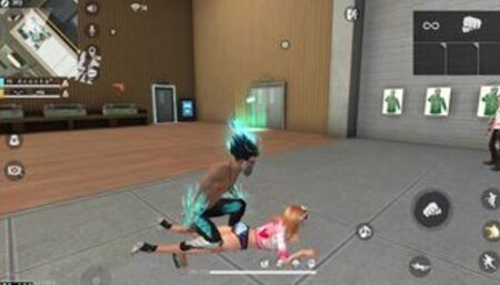 FREE FIRE , ( CON MICROFONO) ME LA COGO EN ENTRENAMIENTO!