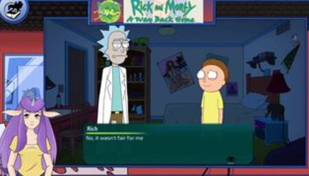 [Gameplay] Rick & Morty A Way Back Home Part 1 Our new home