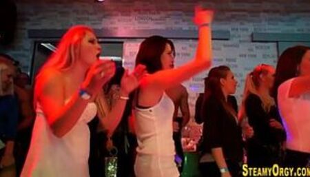 Cfnm party teen sucks