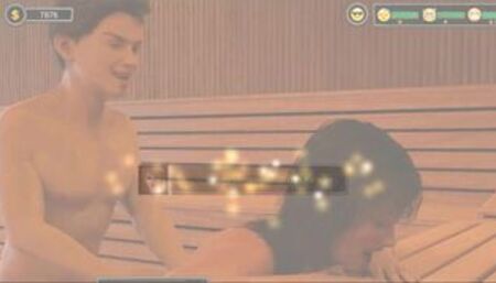 [Gameplay] Man Of The House - Part 148 - HOT IN THE SAUNA MissKitty2K