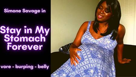 Vore Fetish - Stay In My Stomach Forever - Simone Savage