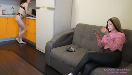 CINDY and NICOLE - Meet my friend! Now she is your Mistress too! (HD)