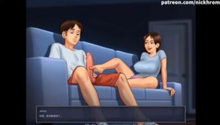 [Gameplay] Summertime Saga All Sex Scenes Jenny Part 9 (Chinese sub)