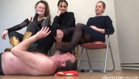 2209 Stockings worship with Jina Lysa Noemie