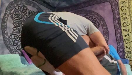 Wrestling in Bed with Foot Domination and Face-Sitting