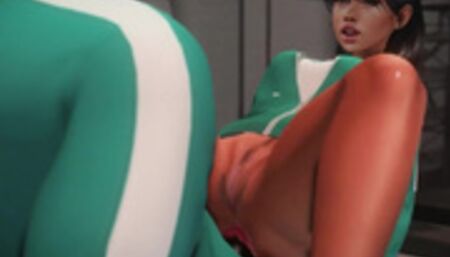 Female Contestant Fucks BBC Before The Last Game (Squid Game Parody) - Second Life