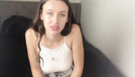 Goddess Evelyn - Foot Sissy Self Facial