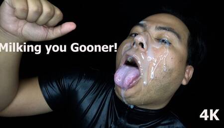 Milking you Gooner!