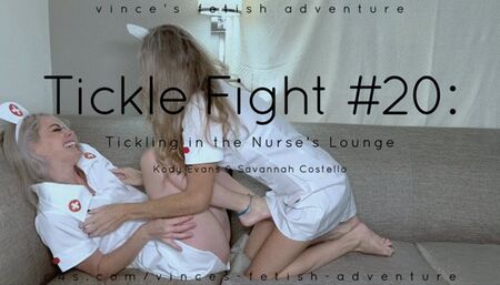 Tickle Fight Nurse v Nurse: Kody Evans & Savannah Costello