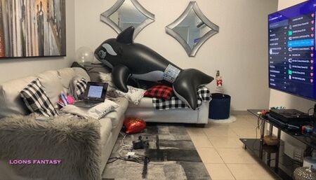 Beachball blow up and deflate