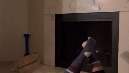 Foot Play in my Long socks