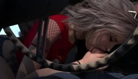 Long Road Home - Sex Scenes - Part 20 - Car Blowjob By HentaiSexScenes