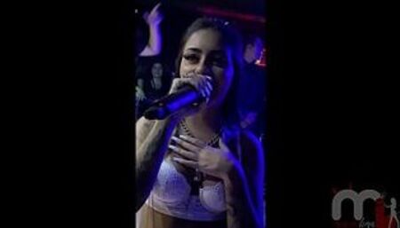 Even pregnant I went to Mc Mirella's show at Enigma Club and fucked strangers.