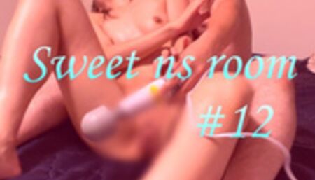 # 12 Bullying the nurse's shaved pussy with Fingering&Cunnilingus&Vibrator.