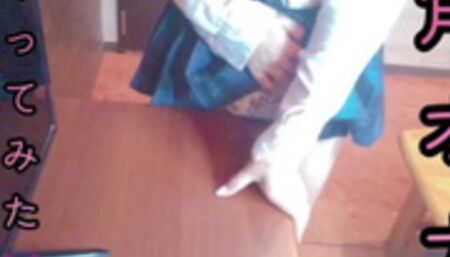 【素人】角オナニーで潮沢山出しました。。