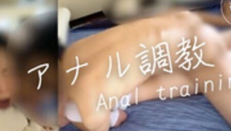 【旦那にアナル調教される妻】「××さんごめんなさい、お尻にちんこ挿れられてます…」中出し射精
