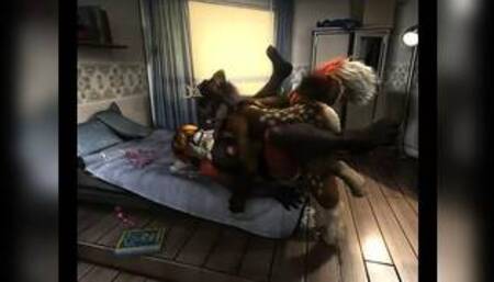 Furry futa girls enjoy fucking each other