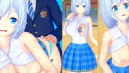 [Hentai Game Koikatsu! ]Have sex with Big tits Vtuber Siro.3DCG Erotic Anime Video.