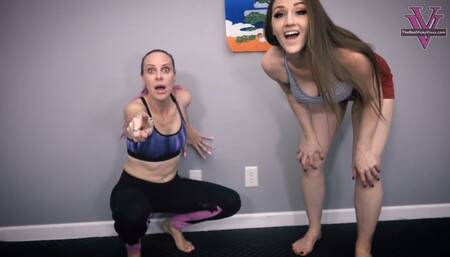 Weight humiliation at the gym from the trainer- 4K