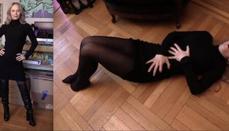 DEE'S MELTING - Pantyhose, Peril, Evil Villain - WMV