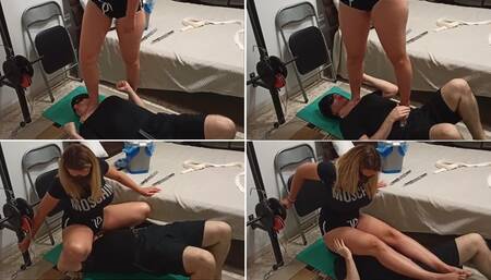 80) Trampling and facesitting without mercy