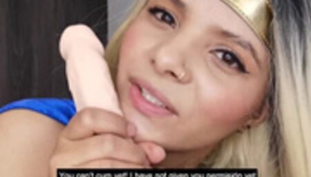 Strong JOI given by the Wonder Woman! You'll have to obey Part 1. (ES - SUB ENG)