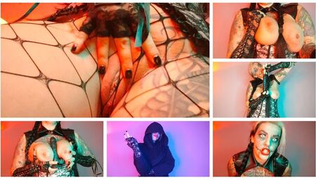 Meeting and teasing from a busty Dolly-doll with a wet and sweet pussy